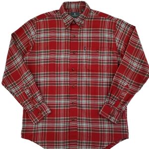 G.H. Bass & Co. Red Plaid Casual Shirt